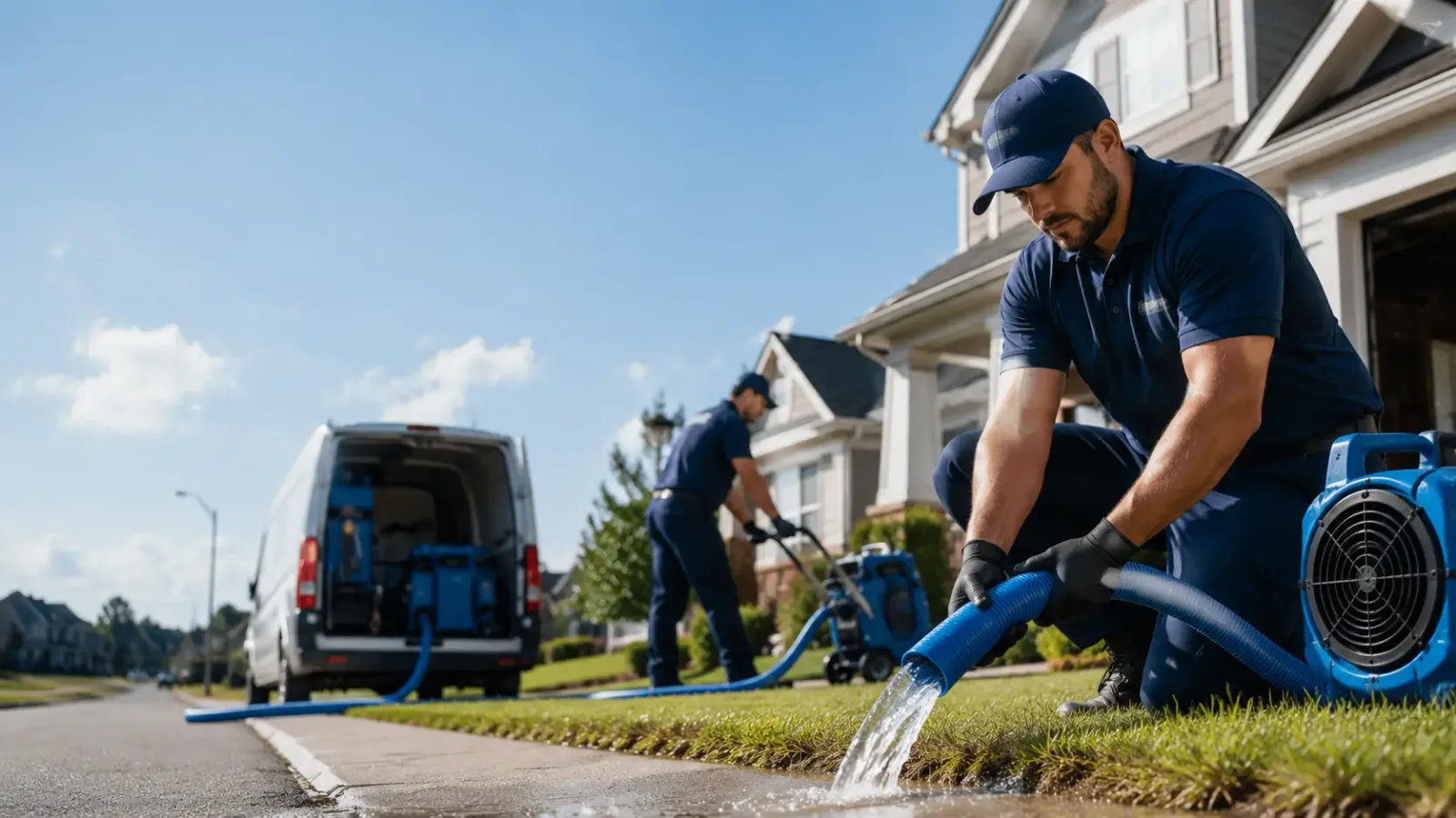 Flood Damage Restoration in Van Buren, OH